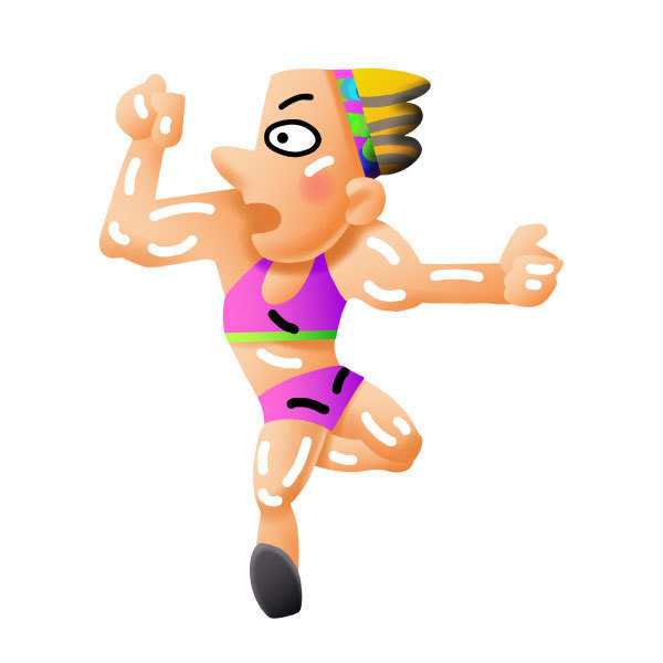 必死に走るマラソンランナーイラスト スポーツイラスト のんちゃんブログ 楽天ブログ