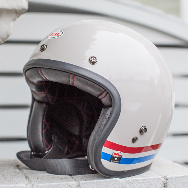 バイク ジェットヘルメット Bell ベル カスタム500 Stripes | 北海道・オホーツクからのちょっとおすすめ - 楽天ブログ