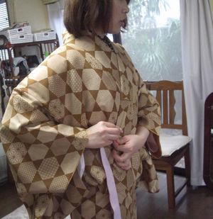 着付けのお稽古