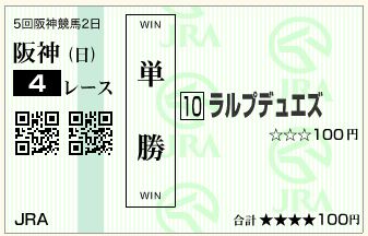 ラルプデュエズ（121202）単勝