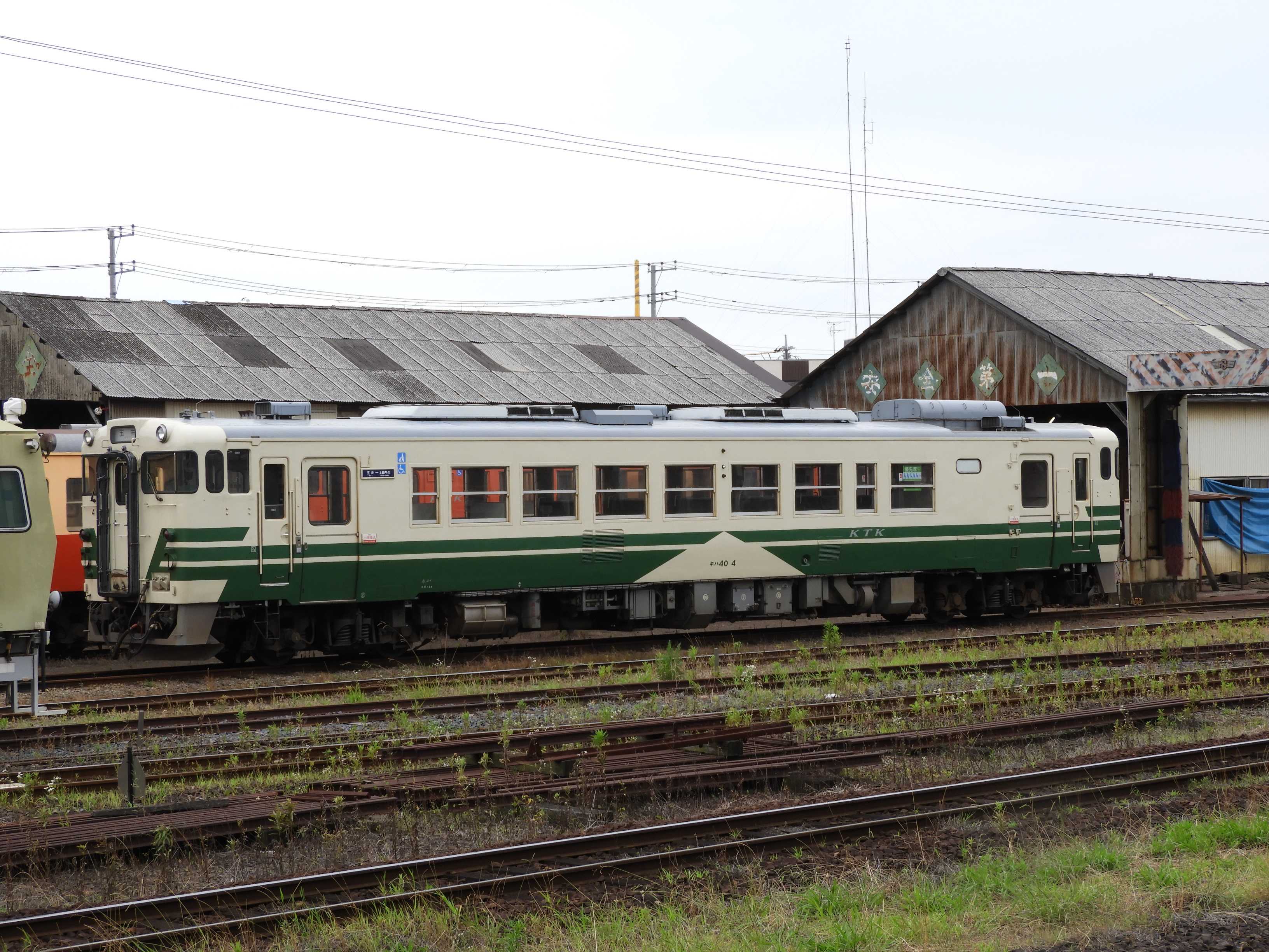 JR東日本 国鉄キハ40系気動車 キハ40 2018 驫木駅 鉄道フォト