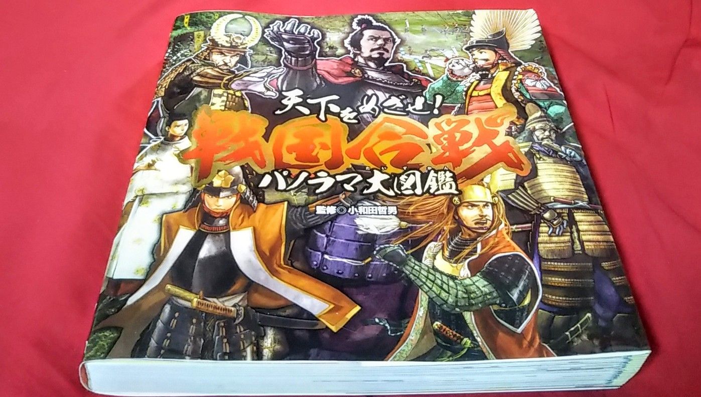 Ｒ君がずっと読んでる本 『天下をめざせ❗戦国合戦 パノラマ大図鑑