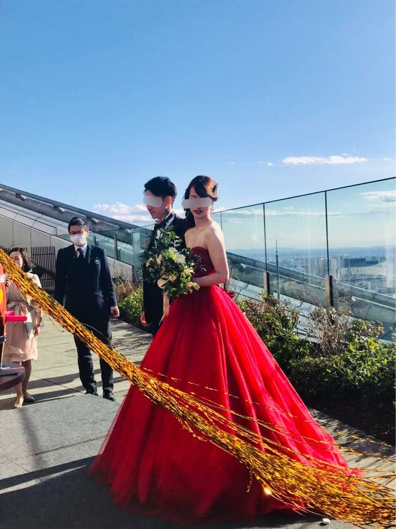 長女が 義妹の結婚式に参列しました 長女と長女の夫 披露宴式場は 虎ノ門ヒルズの最上階だそう Music Land 私の庭の花たち 楽天ブログ