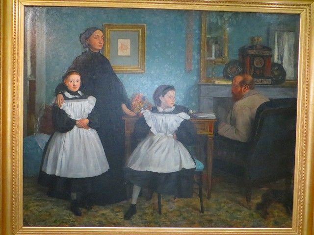 Edgar Degas ベルレッリ家の肖像 家族の肖像 La Famille Bellelli 1858