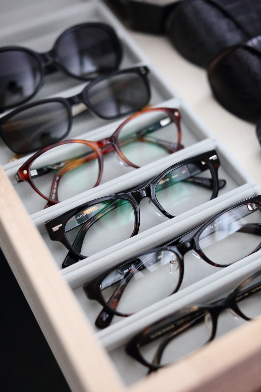 無印の収納アイテムでメガネの整理 ひよりごと 楽天ブログ