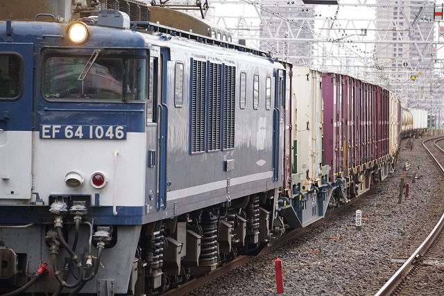 EF64 1046 JRF広島色 鹿島貨物ル－プ運用4