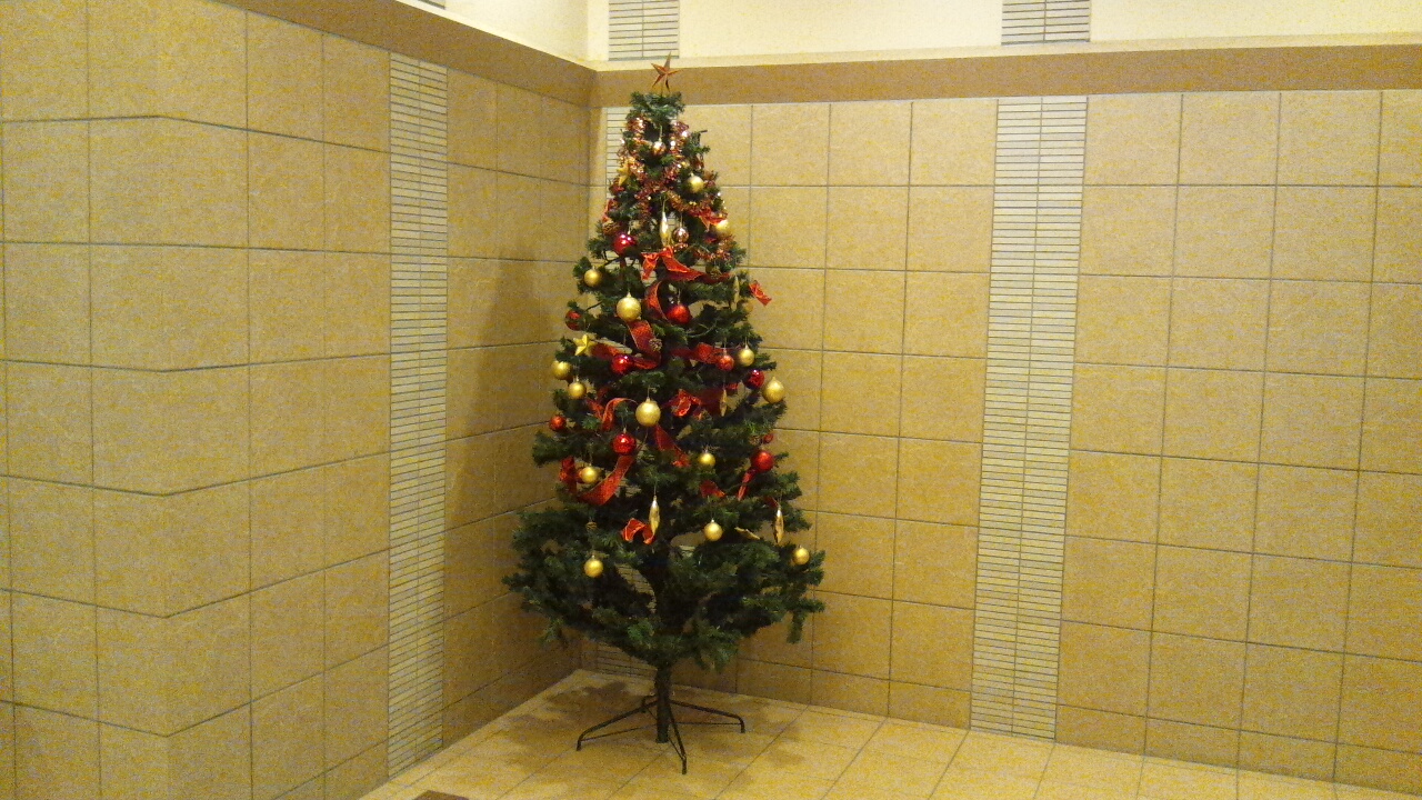1127 マンションクリスマスツリー