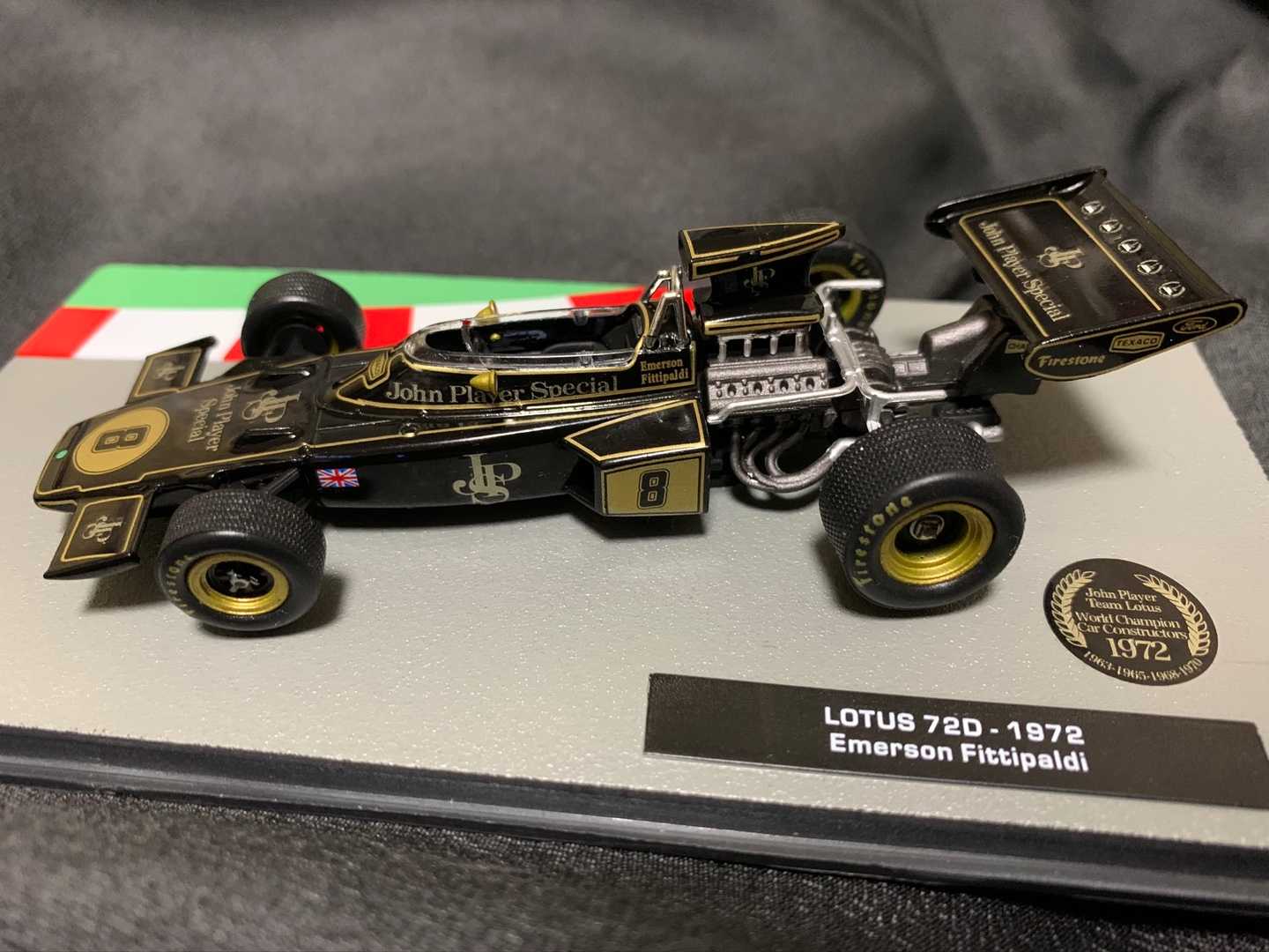 デアゴスティーニ F1マシンコレクション 1 43 ロータス72d Nob さんのお気楽極楽 楽天ブログ