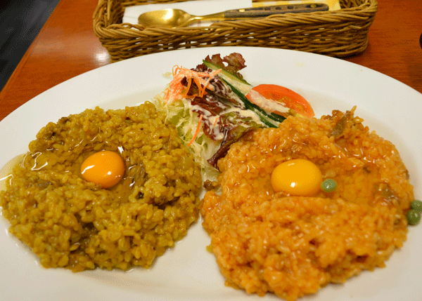 自由軒のランチ