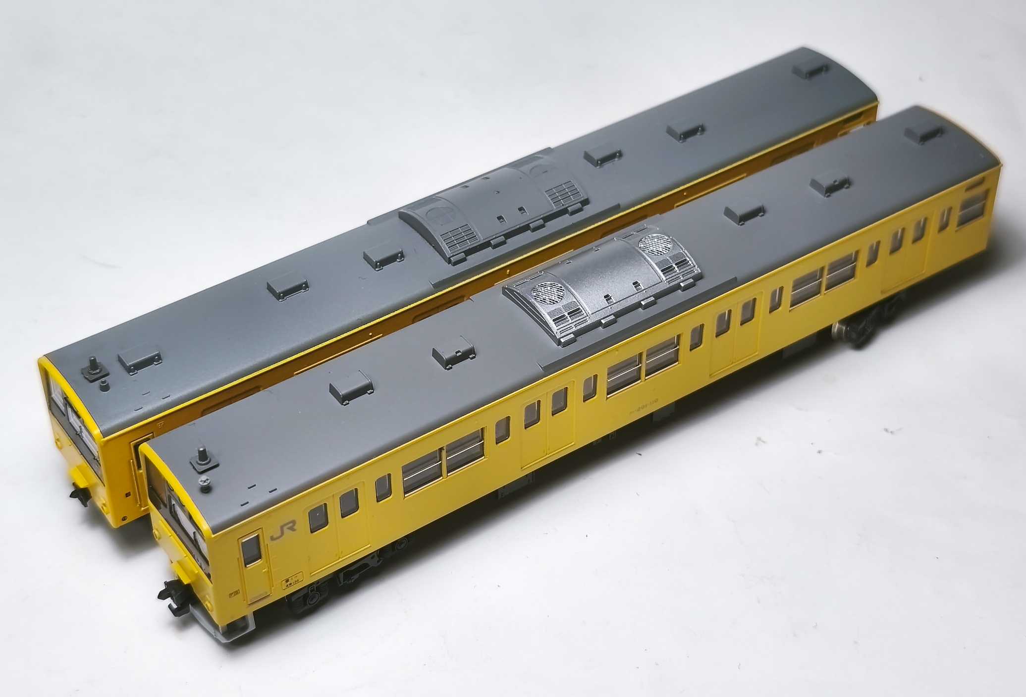 ゆぅ KATO | 試作車混成 おん鐵 R 201系カナリヤイエロー2編成目 [鉄道模型