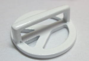 TWISTBAND ヘアタイ 3Pで840円など、TWISTBAND アクセ ピースマーク ホワイト 525円福岡パルコ、once A month2.JPG