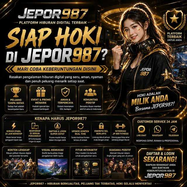 JEPOR987 x JEPOR 987 Slot & Togel Terlaris 2026 | JEPOR987 Bandar Situs Slot online di Jepor Pasti JP Win - 楽天ブログ