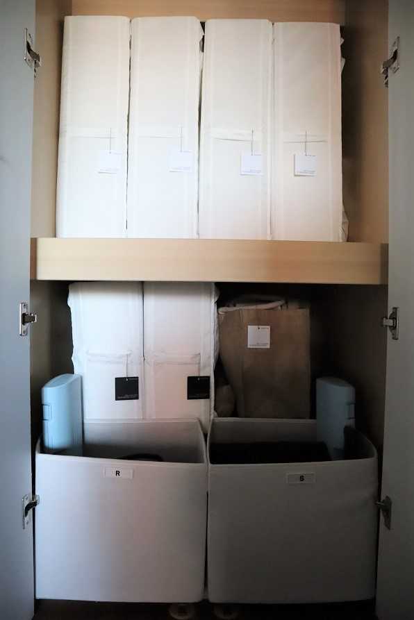 Ikea キャンドゥ 押入れ収納の見直しとlovehomeコラボタグで気分一新 ぼくと私のおうち 楽天ブログ