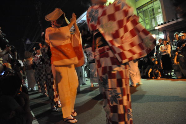 おわら風の盆　前夜祭　東町