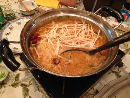 濃厚な担々麺
