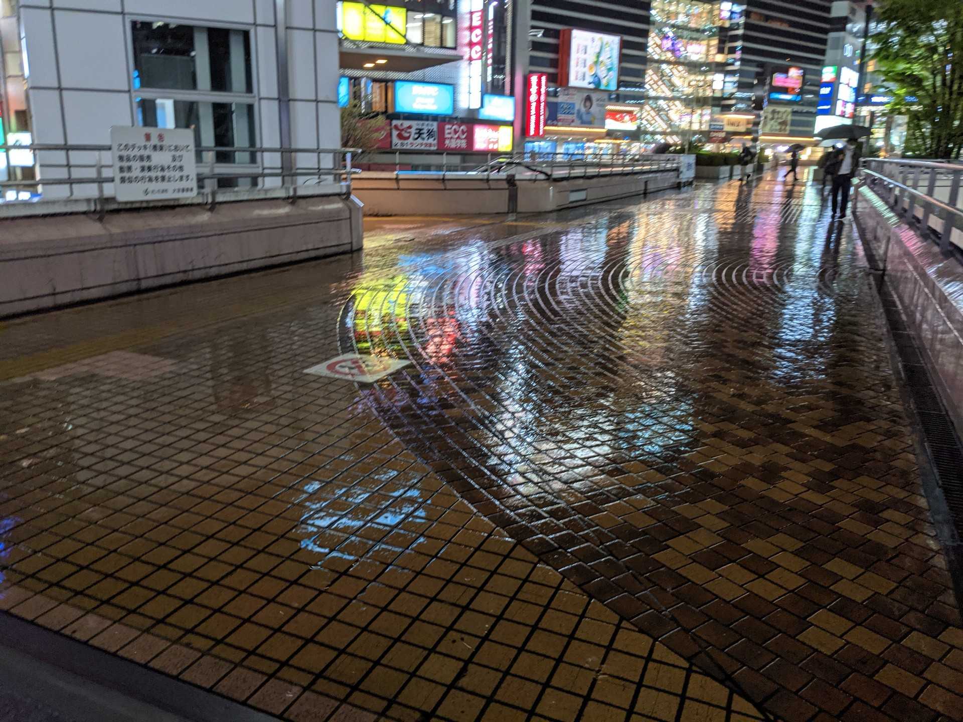 夜になっても雨が降っています 武内治 気になることなんでもかいています バッタロウ日記 楽天ブログ