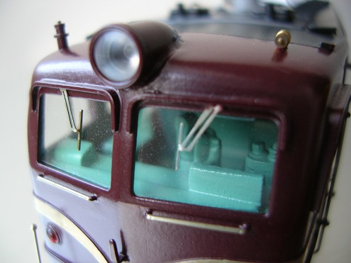 EF58  運転席　鉄道模型　正面　　レイアウト　ジオラマ　機関車　品川機関区　東京機関区　　