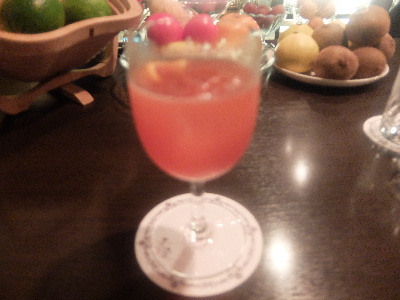 オレンジのカクテル