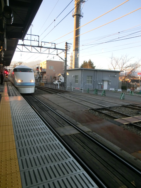 下今市駅から春日部へ(特急ｽﾍﾟｰｼｱ).JPG