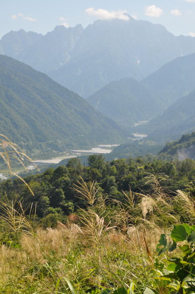 千石から観た　剱岳