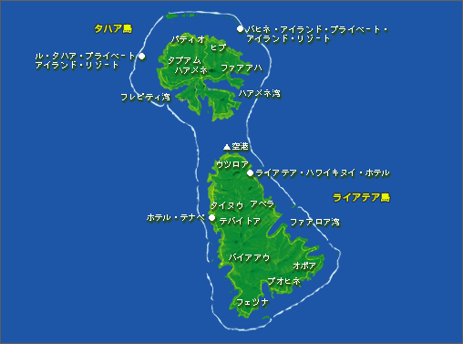 タハア&ライアテア島