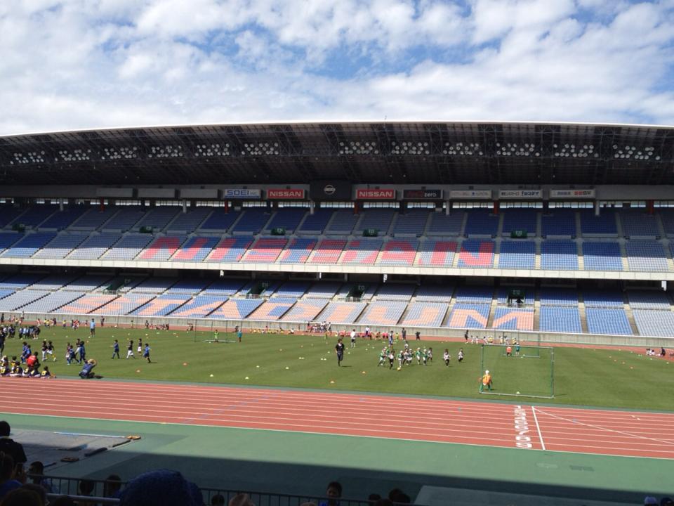 日産スタジアム内