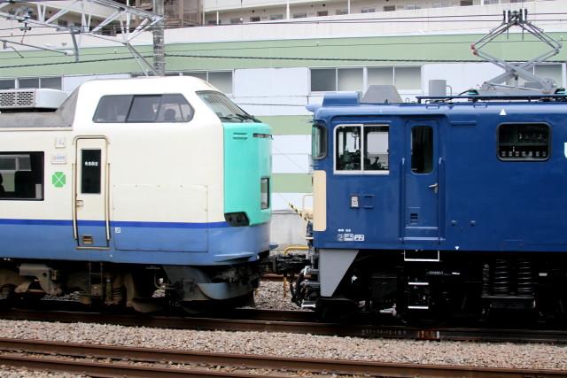 EF64 1031牽引485系3000番台R22編成 廃回6