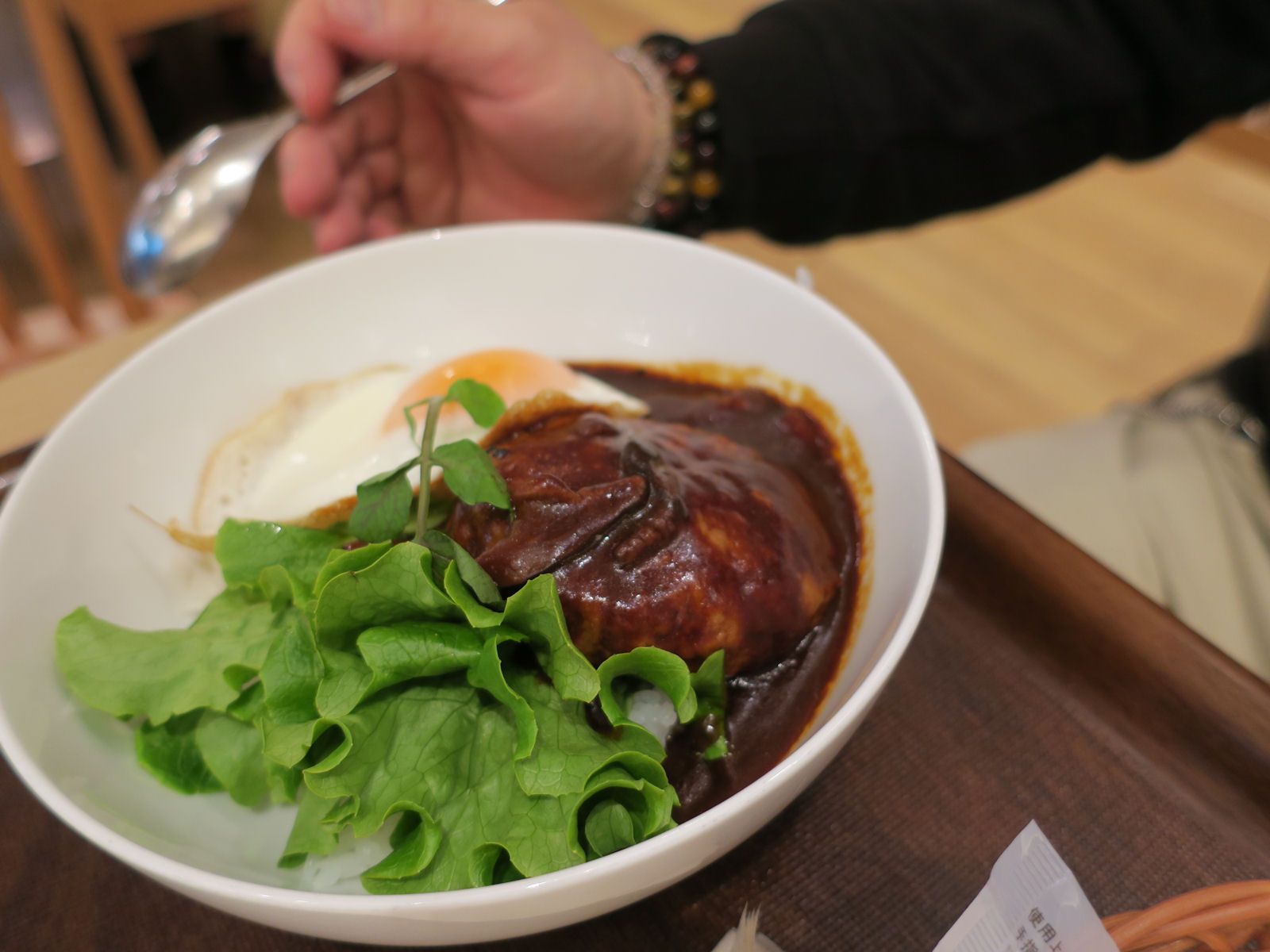 ハンバーグご飯