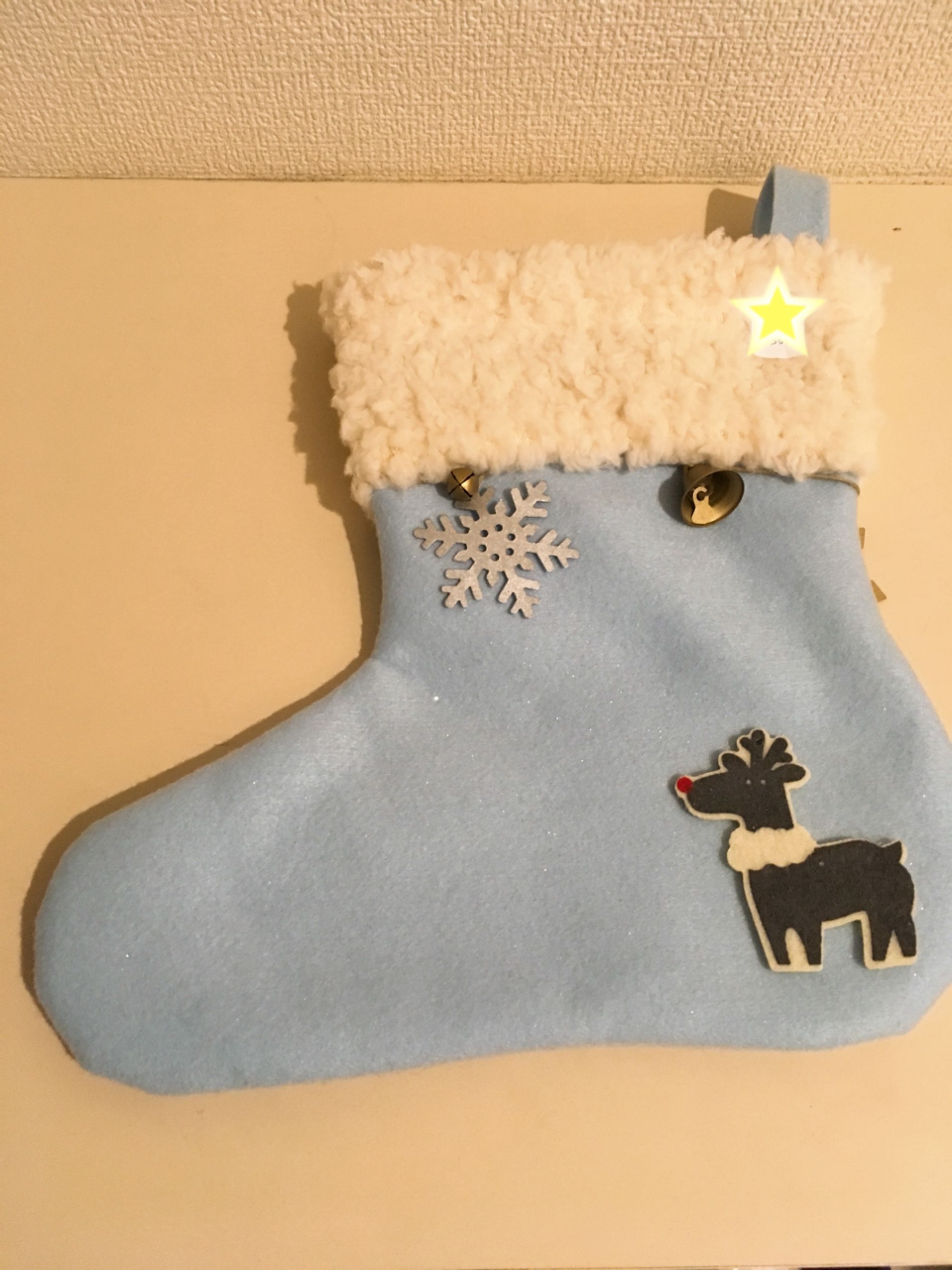幼稚園 クリスマスの靴下をフェルトでハンドメイドしました 小さなマレーグマのお買いもの 楽天ブログ