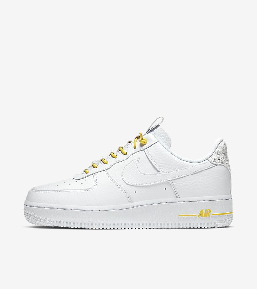 nike air force 1 lux white reflective