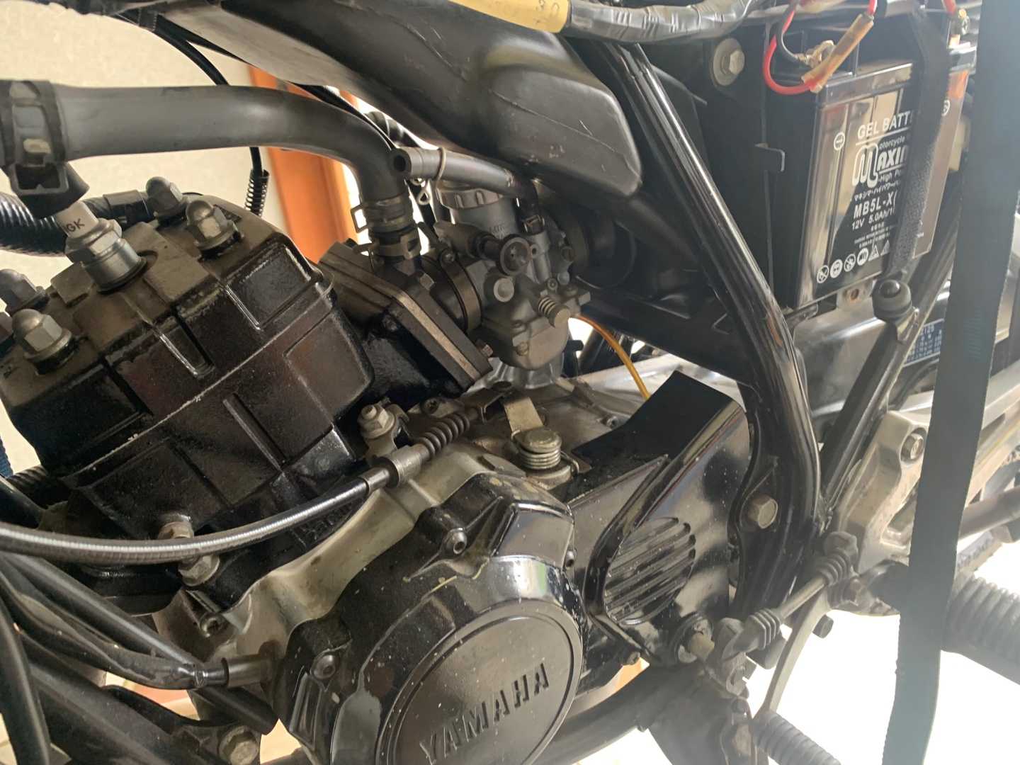 RZ125 納車点検着手しました | アイアン二輪工房 ラビットスクーター モンキー カブ カスタム 群馬県太田市 - 楽天ブログ