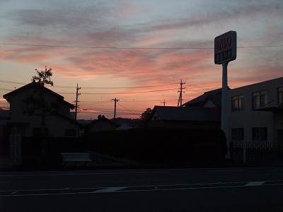 20130201夕焼け