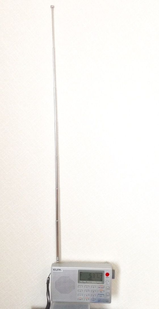 ELPA ER-C57WR（ワールドワイドバンドラジオ） | ひとりごと程度の
