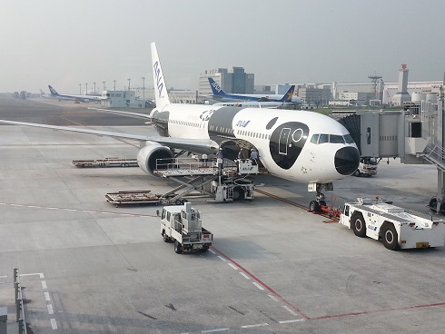 パンダ飛行機