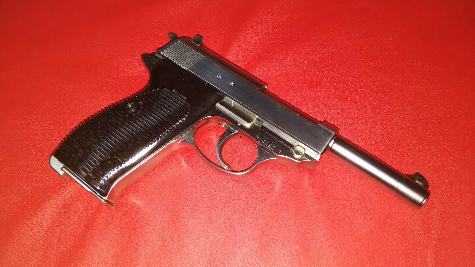 ワルサーＰ３８を楽しむ その３４ マルゼンＰ３８の二つのメッキ 