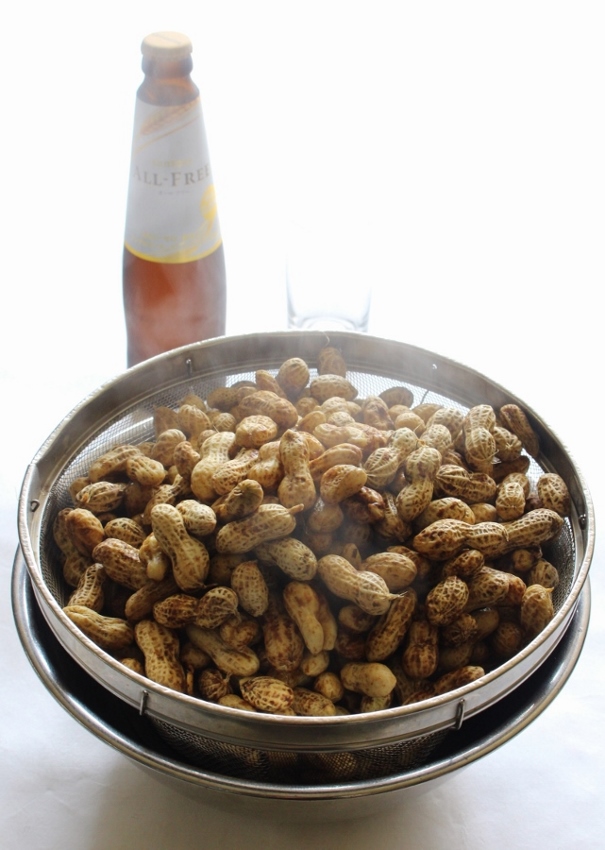 落花生　ビール.jpg
