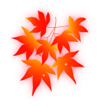 イラスト　紅葉　momiji015
