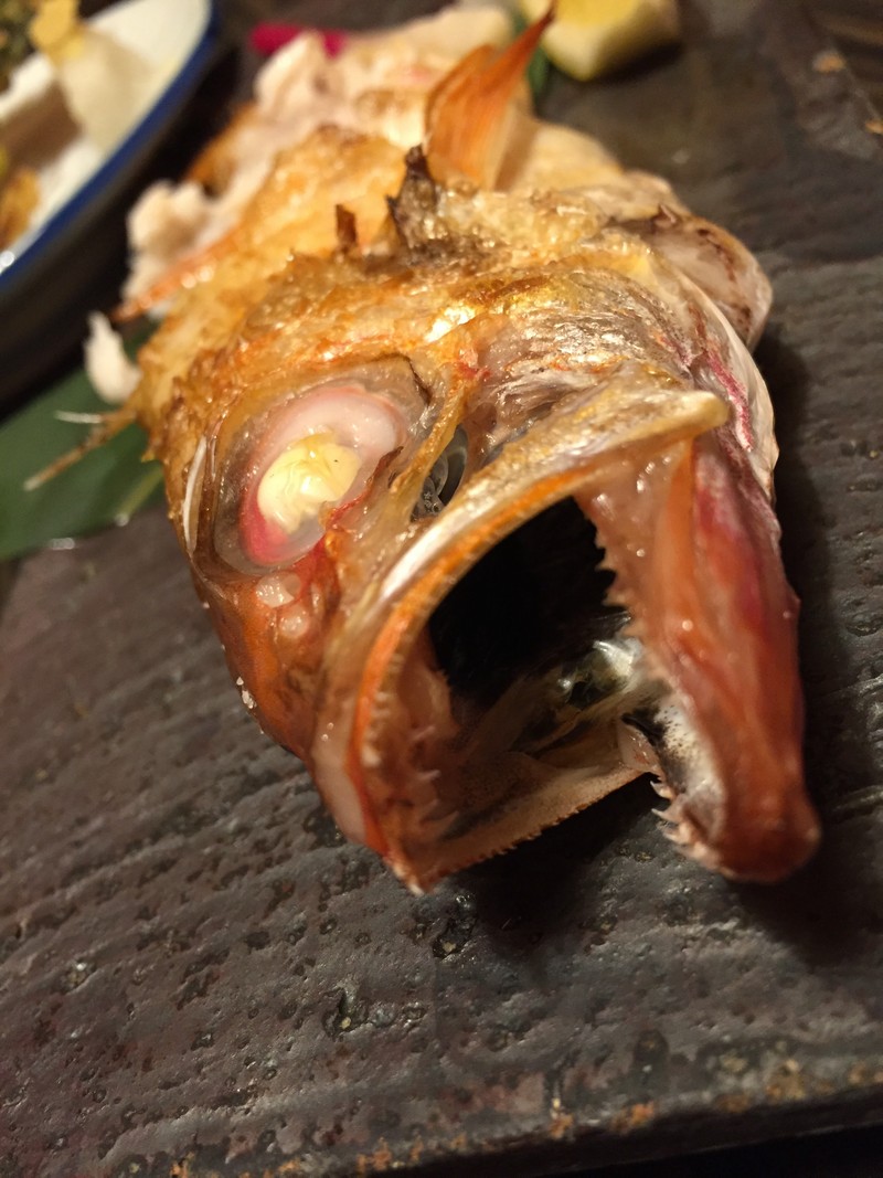 のど黒の塩焼き