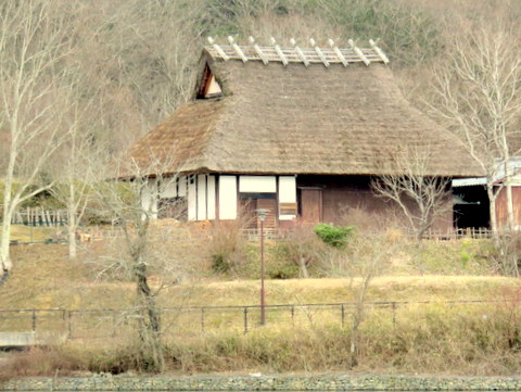 茅葺民家モデル