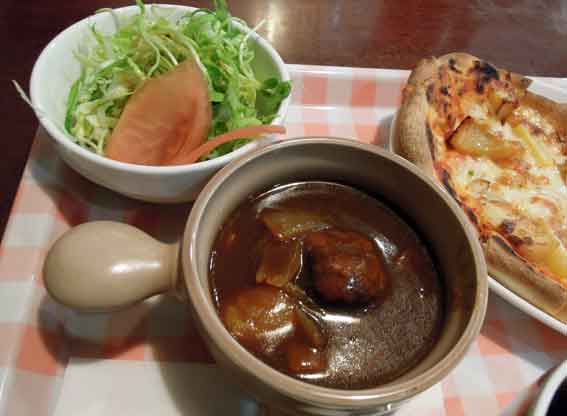 プランタンの「手作りピザランチ」-2♪