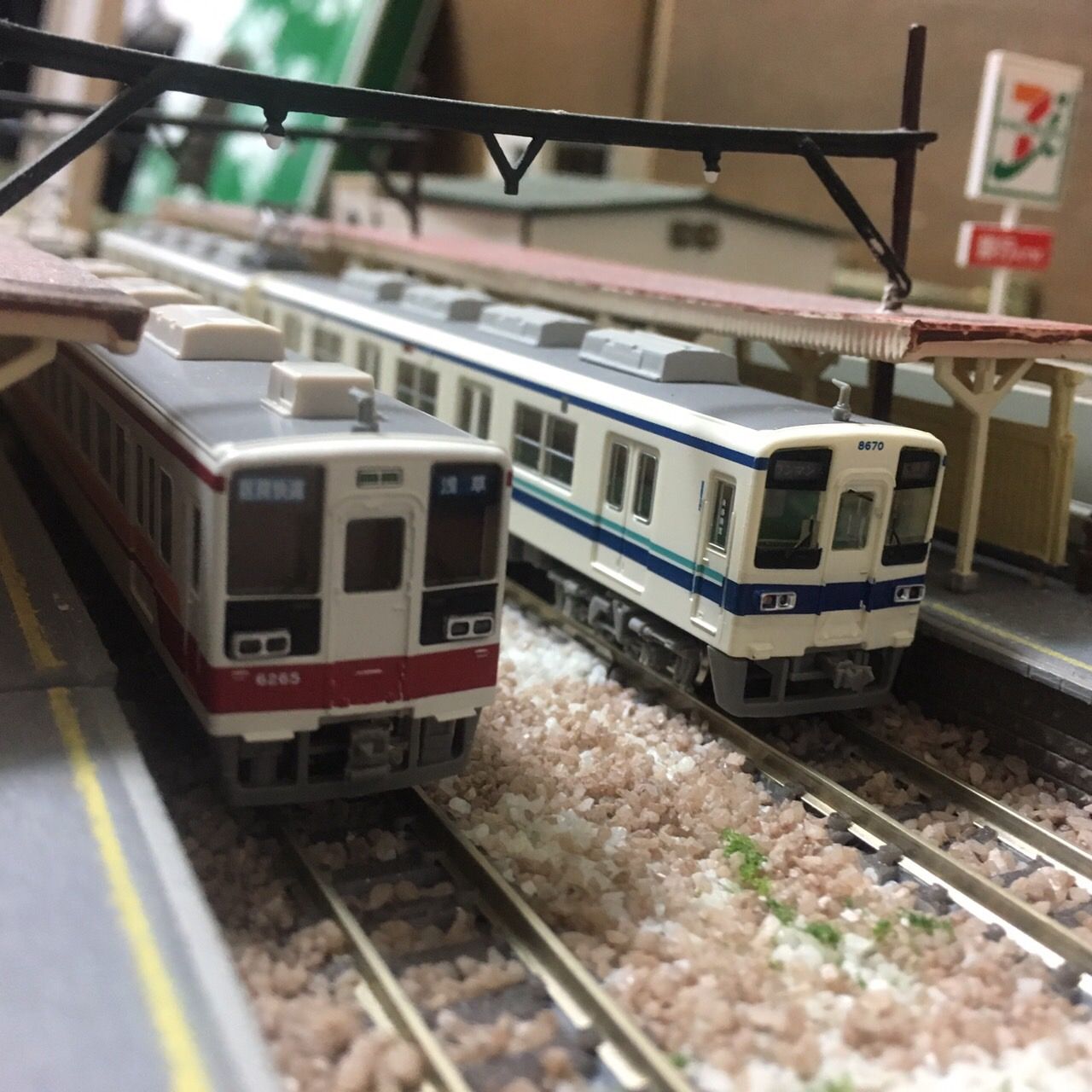 東武鉄道】8000系 8570編成亀戸線・大師線2両セットをNゲージ化