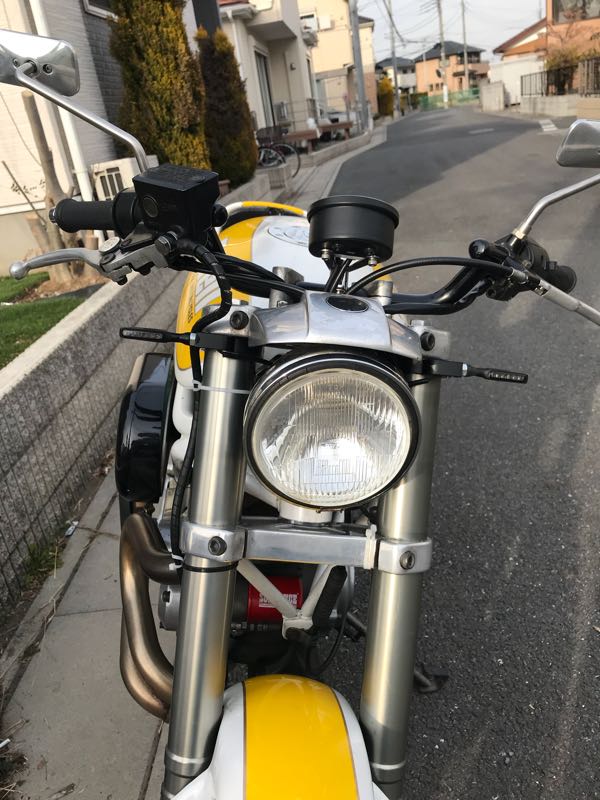 ビューエル S1 ヘッドライト純正ヘラ製H4 BUELL