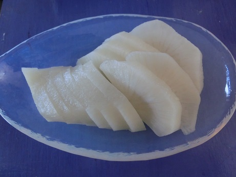 甘酢大根漬物
