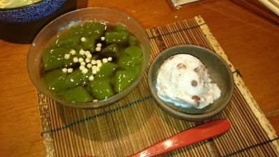 和三盆の抹茶ムース
