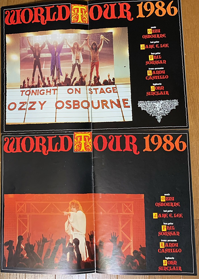 オジーオズボーン　OZZY OSBOURNE　国内盤　アルバム7点セット Ozzy Osbourne オジー・オズボーン/London,UK 2.19.1986