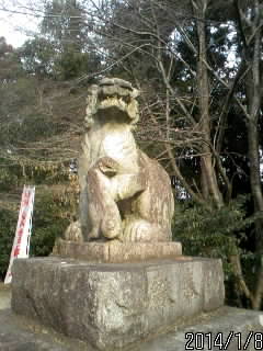 白鷺神社の狛犬さま４