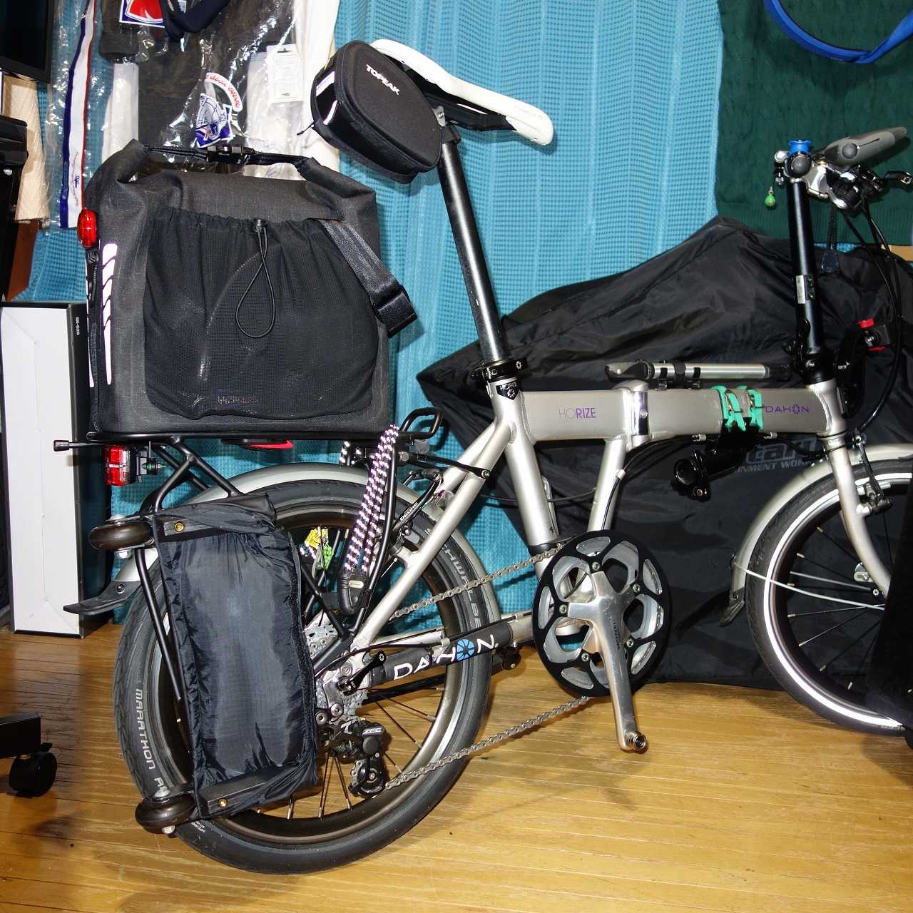 tern DRY GOODS BAG をゲット。DAHON Horize 完成形♪ | 楽しい