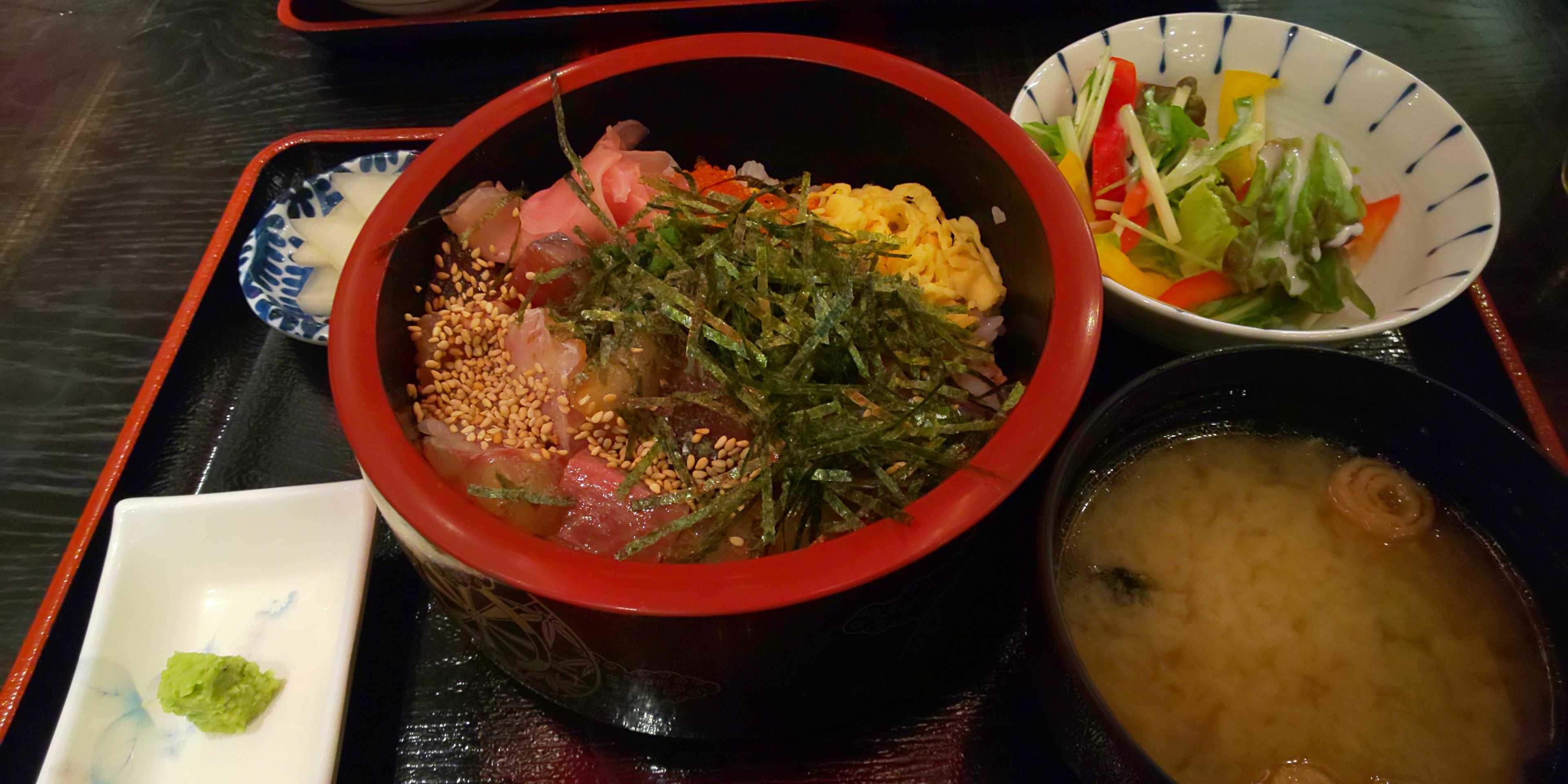 長島大陸食堂 iruba の海鮮ちらし丼 Li Ka19 鹿児島ライカ もものためいき 楽天ブログ