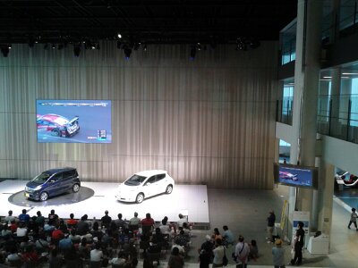 みなとみらい日産ギャラリー2013年８月