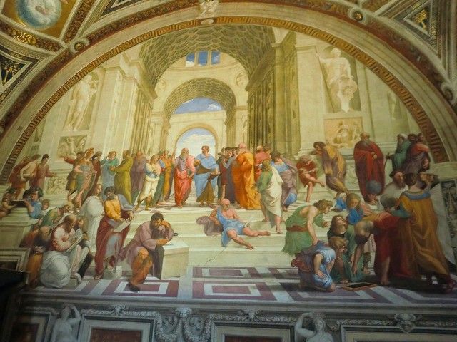 ヴァチカン美術館 ラファエッロの間 署名の間 アテネの学堂 ディオゲネス とは きらりの旅日記 楽天ブログ